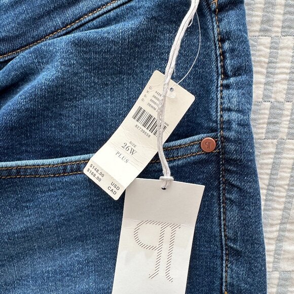 Anthropologie | Yaya Mid-Rise Crop Jeans by Pilcro | 26W -- NWT - Picture 6 of 9